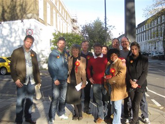 Campaigning in Vauxhall